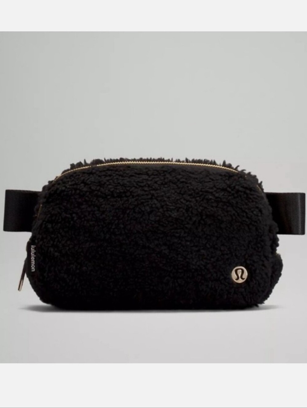 Lululemon Everywhere Belt Bag Fleece With Gold Hardware